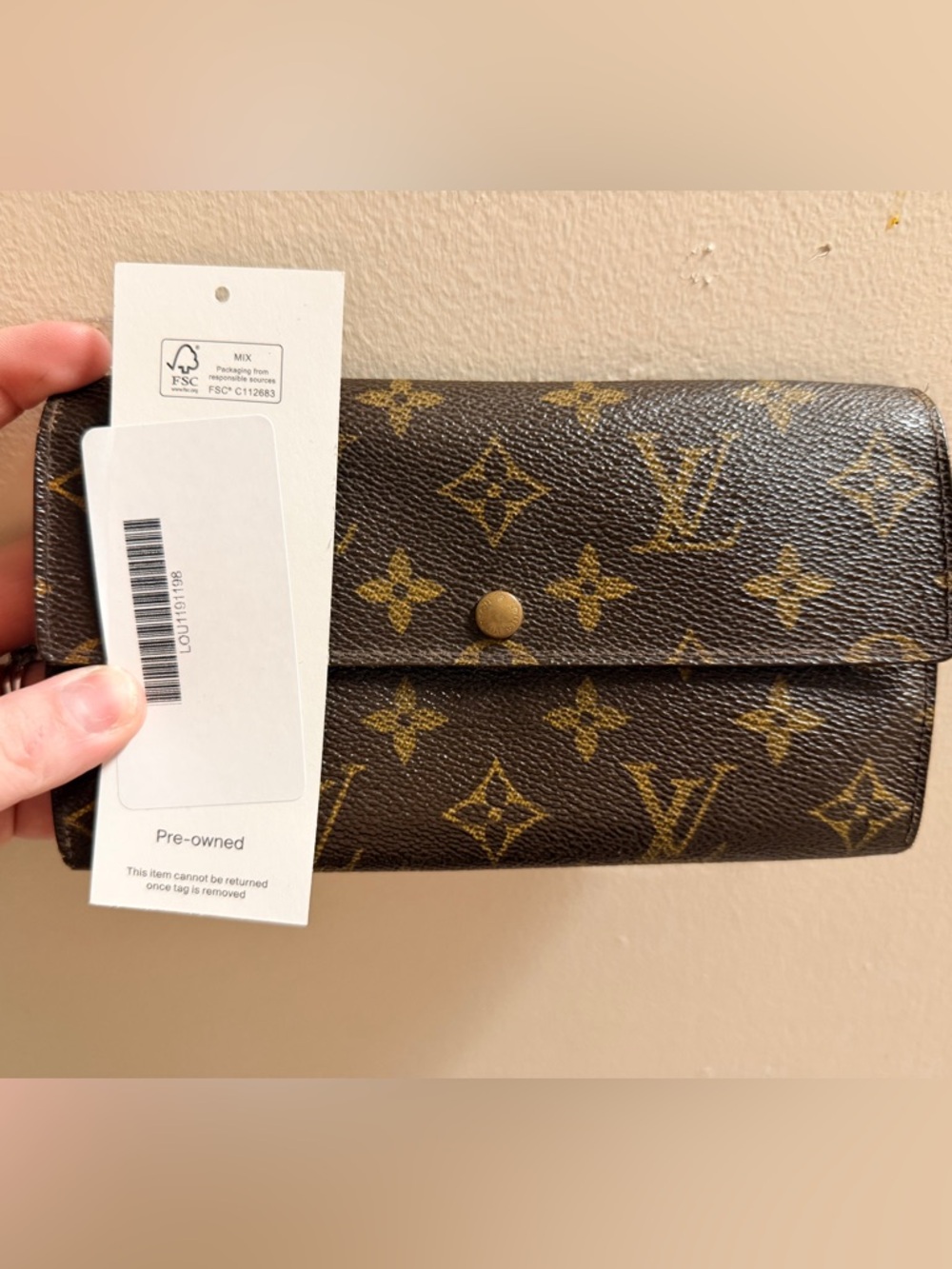 Louis Vuitton Vintage 1997 Sarah Wallet - Picture 6 of 8